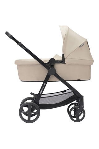 Poussette Newly 3 en 1 Mink Pro  - Dès la naissance - Jusqu'à 22 kg - Noir et beige