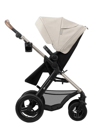 Poussette 4-en-1 + accessoires Moov 2 Eva Wheels - Noir et gris