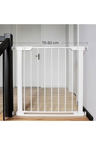 Barrière de sécurité - 76 x 4 x 77 cm - Blanc