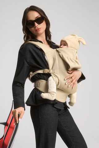 Porte-bébé CarryBee - 3-48 mois - Jusqu'à 20 kg - Gris