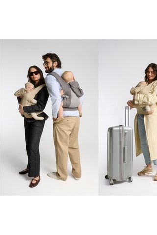Porte-bébé CarryBee - 3-48 mois - Jusqu'à 20 kg - Gris