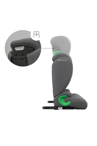 Siège-auto évolutif Junior Fix 2 Plus I-Size - De 3,5 à 12 ans - De 100 à 150 cm - Gris