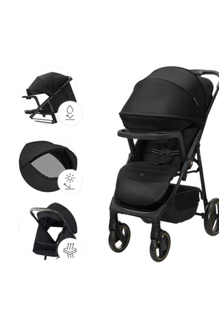 Poussette Trig 3 - Jusqu’à 4 ans - 22 kg - Noir
