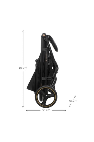 Poussette Trig 3 - Jusqu’à 4 ans - 22 kg - Noir