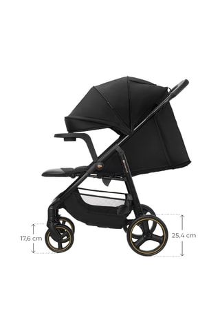Poussette Trig 3 - Jusqu’à 4 ans - 22 kg - Noir