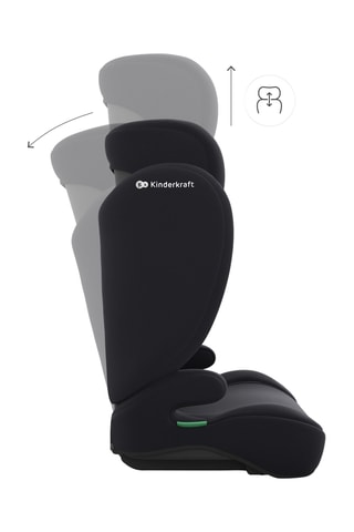 Siège-auto évolutif I-Spark 2 Plus - De 3,5 à 12 ans - De 100 à 150 cm - Jusqu’à 36 kg - Noir