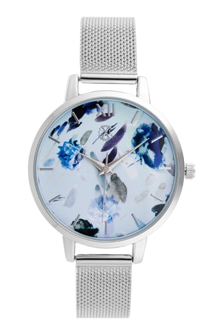Legering Quartz Horloge - Zilverkleurig en Wit