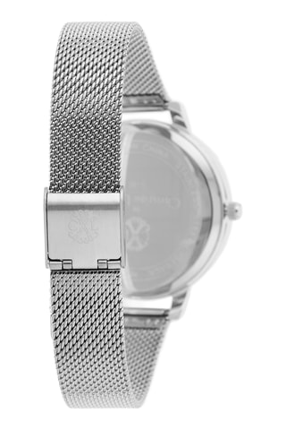 Legering Quartz Horloge - Zilverkleurig en Wit