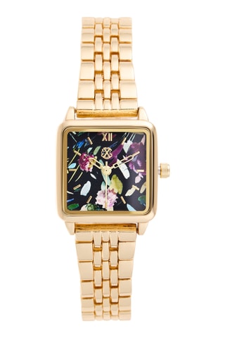 Legering Quartz Horloge - Goudkleurig en Zwart