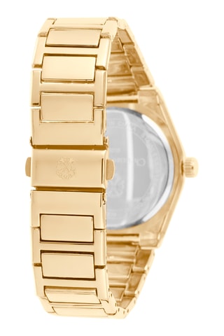 Legering Quartz Horloge - Goudkleurig en Zwart