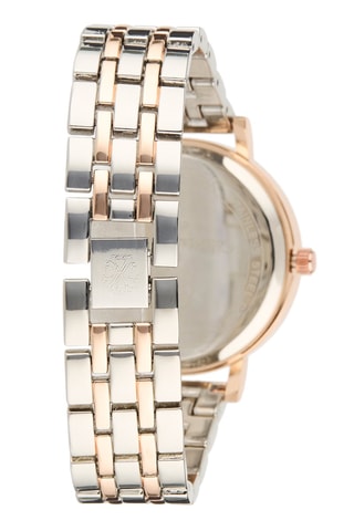 Legering Quartz Horloge Roségoudkleurig en Zilverkleurig