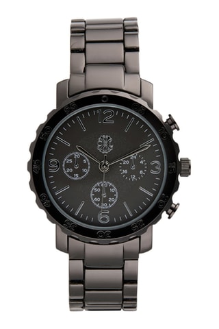 Legering Quartz Horloge - Antraciet en zwart