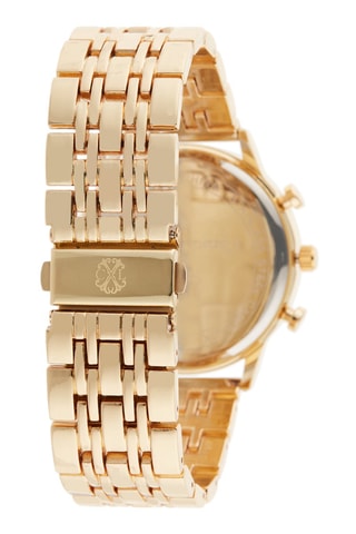 Legering Quartz Horloge Goudkleurig en Zwart
