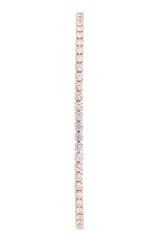 Set Legering Quartz Horloge en Armband Roségoudkleurig