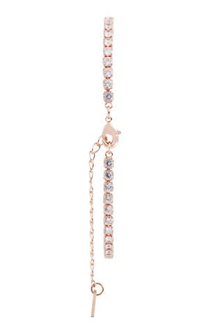 Set Legering Quartz Horloge en Armband Roségoudkleurig