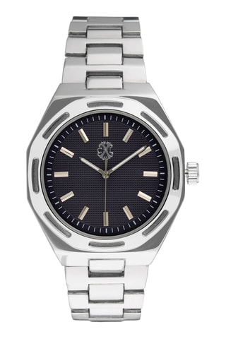 Legering Quartz Horloge - Zilverkleurig en Zwart