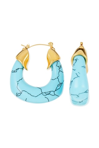Creolen Turquoise
