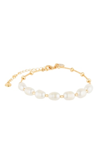 Armband Goudkleurig en Wit