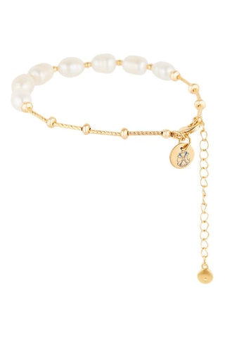 Armband Goudkleurig en Wit