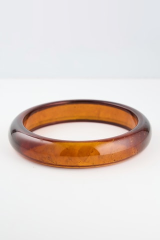 Open Armband - Bruin