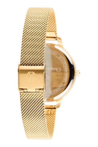 Stalen Quartz Horloge - Goudkleurig