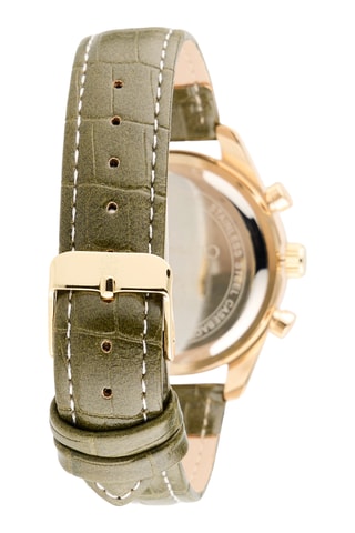 PU Quartz Horloge - Goudkleurig