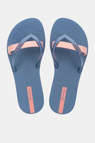 Tongs Ipanema Kirei -  Bleu cobalt et vieux rose