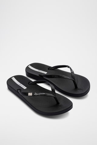 Tongs Ipanema Anat Brasilidade -  Noir