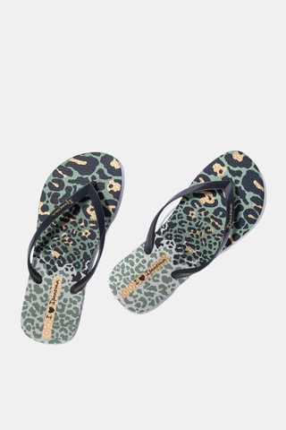 Tongs Ipanema Animal Print VI -  Gris foncé