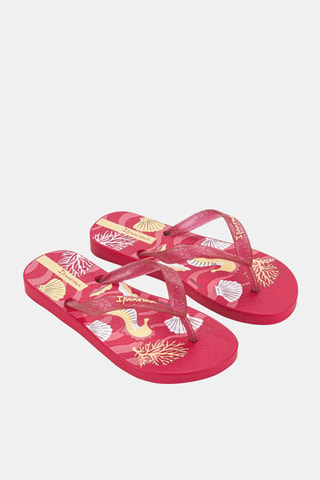 Tongs pailletées Ipanema Classic XIII -  Rouge
