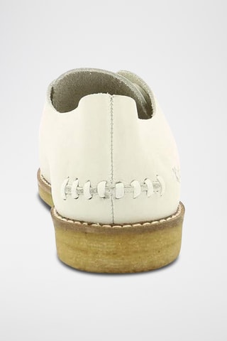 Derbys en cuir Monya - Ecru - Kickers