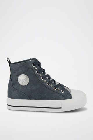 Tennis montantes Tapioca - Bleu