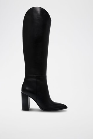 Bottes en cuir Bixby - Noir