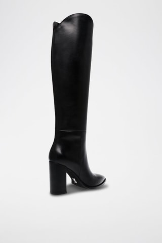 Bottes en cuir Bixby - Noir