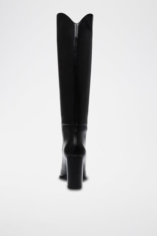 Bottes en cuir Bixby - Noir