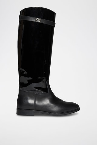 Bottes en cuir Novi - Noir