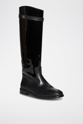 Bottes en cuir Novi - Noir
