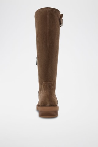 Bottes en nubuck La Rue - Taupe