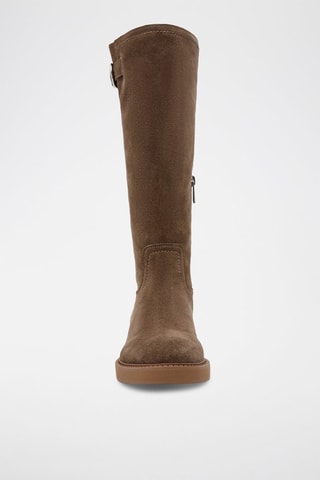 Bottes en nubuck La Rue - Taupe
