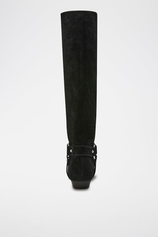 Bottes en nubuck Krosby - Noir