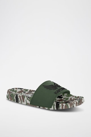 Claquettes Becal  - Kaki