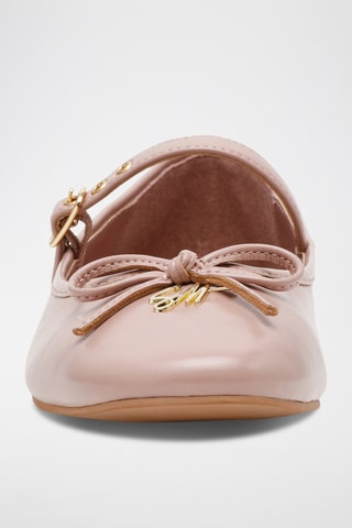 Ballerines en cuir Ceece - Vieux rose