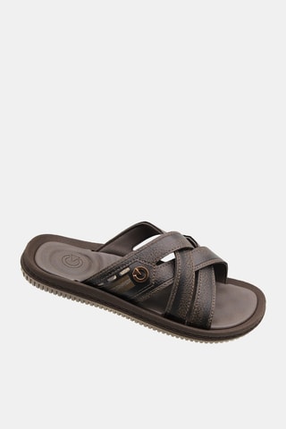 Mules Cartago Fiji Essencial Slide -  Marron