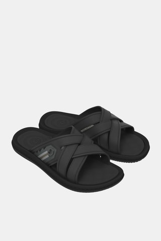 Mules Cartago Fiji Essencial Slide -  Noir
