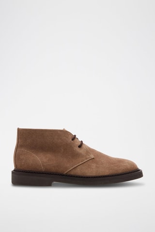 Boots en nubuck Ruben - Taupe