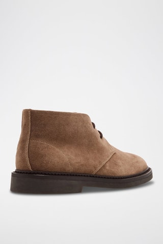 Boots en nubuck Ruben - Taupe