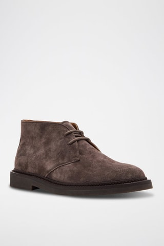 Boots en nubuck Ruben - Gris foncé