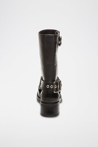 Bottines en cuir Blessing - Noir
