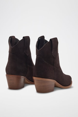 Bottines en cuir Mendocino - Marron