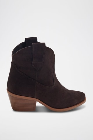 Bottines en cuir Mendocino - Marron